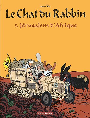 Chat du rabbin (Le) T.5 : Jérusalem d'Afrique