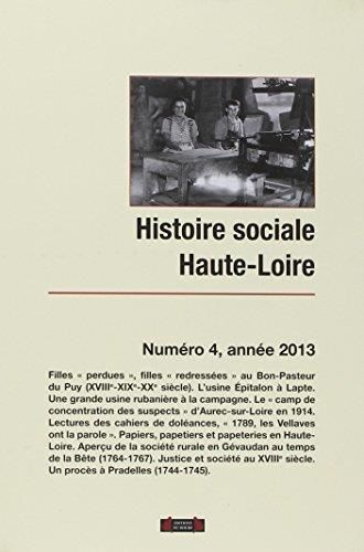 Histoire sociale haute loire n°4 2013