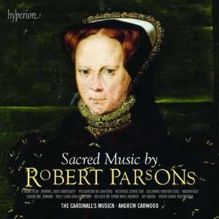 Sacred music by Robert Parsons